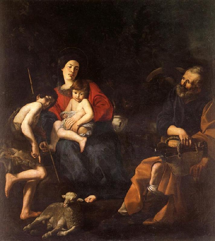 CARACCIOLO, Giovanni Battista The Rest on the Flight into Egypt